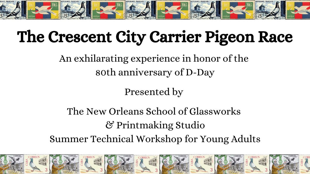 Commemorate the 80th Anniversary of D-Day with New Orleans Glassworks & Printmaking Studio!